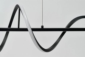 Lustra LED suspendata design modern MEMPHIS negru 3-STEP DIMM