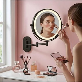 Oglinda LED Glow negru