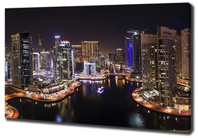 Imprimare tablou canvas Marina in dubai