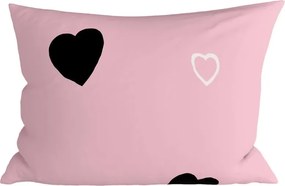 Fata de perna din polybumbac CORAZON POLY 70x90 cm, roz