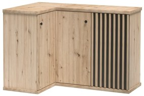 Dulap de colț Claudi 12 (Stejar artisan). 1055496