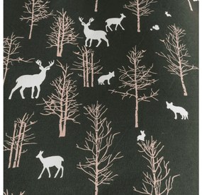 Lenjerie de pat din microfibra OAK DEER verde inchis Dimensiune lenjerie de pat: 70 x 90 cm | 140 x 200 cm