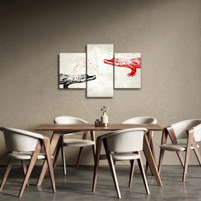 Tablou - Crocodili (90x60 cm)