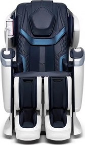 ROVO Luxury 4D - Fotoliu de Masaj Premium 4D, Design Space Walking, Brațe de Masaj Extensibile, Senzori Detectare Obstacole, Încălzire Spate și Gambe, Bluetooth, Albastru