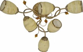 Plafoniera clasica 6 bec E27 NAOMI KL3026 Klausen