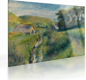 Tablou pe sticlă - Auguste Renoir, The Mussel Harvest, reproducere (70x50 cm)