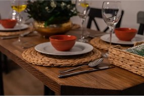 Masa+2 bancheta metal,lemn, Homs, 120 x 70 x 75 cm,seria A620, 30322