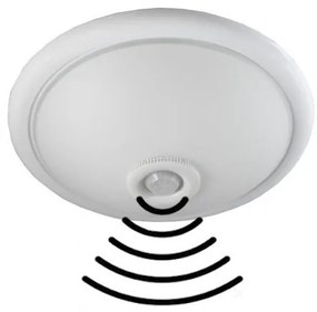 Plafon cu senzor PLAFON 2xE27 / 80W / 230V