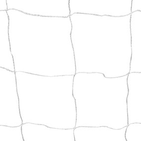 Poarta de fotbal cu plasa alb 182x61x122 cm otel 1