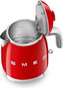 Ceainic electric roșu din oțel inoxidabil 800 ml Retro Style – SMEG