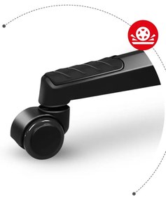 Fotoliu gaming Fusion 7.9 (negru). 1087492