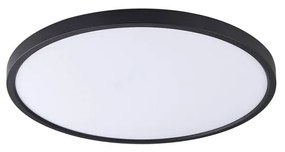 Plafoniera LED moderna design slim CAMI 40cm, negru