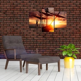 Tablou - Navă de pirați veche (90x60 cm)