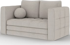 Canapea Kastol , gri chenille extensibil, 137x71x74 cm – Soreli 04