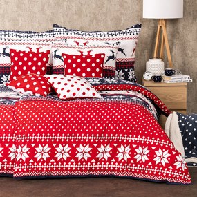 Lenjerie de pat din bumbac 4Home Blue nordic, 220 x 200 cm, 2 buc. 70 x 90 cm