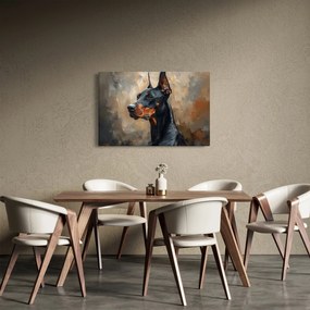 Tablou - Portretul lui Dobrman (90x60 cm)
