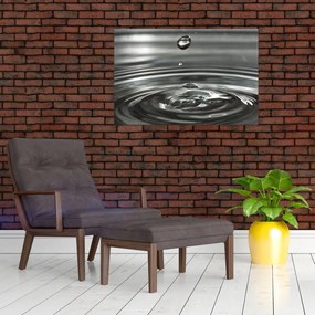 Tablou - Picături de apă (90x60 cm)