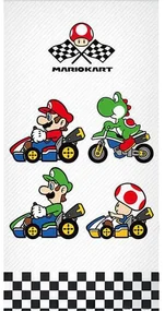 Super Mario Grand Prix prosop de baie, prosop de plajă 70x140cm