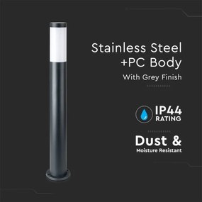 Lampă de exterior 1xE27/60W/230V IP44 80cm antracit