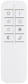 Plafoniera LED cu telecomanda design modern Tabano negru mat
