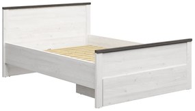 Pat matrimonial 140 cm Hesen LOZ1S/140 (zadă sibiu deschis + pin larico). 1062510
