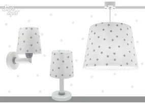 Lampă pentru copii STAR LIGHT 1xE14/40W/230V albă Dalber 82211B