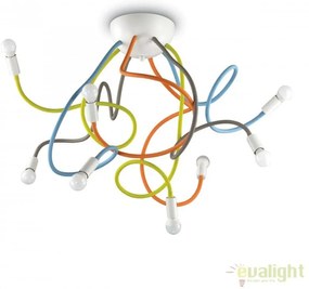 Lustra aplicata cu brate flexibile, MULTIFLEX PL8 COLOR 159010