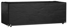 vidaXL Husă pentru mobilier de grădină, 8 ocheți, 192x82x65 cm, pătrat