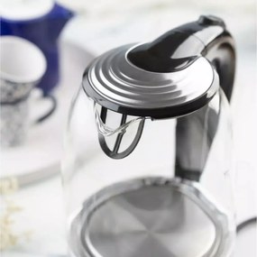 Fierbător electric din sticlă cu LED, 1.7 L, Klausberg KB-7886