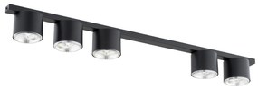 Emibig Nano lampă de tavan 5x15 W negru 1310/5