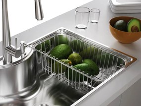 Coș din inox pentru chiuveta de bucătărie Nashvile