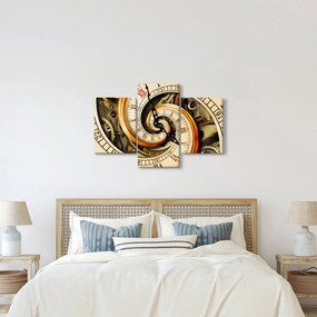 Tablou cu ceas (90x60 cm)
