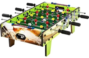 Mini fotbal de masă cu picioare și imprimeu - 70x37x25 cm