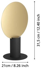 Lampă LED de masă Eglo 900403 SARONA 1xGU10/4,5W/230V 3000K