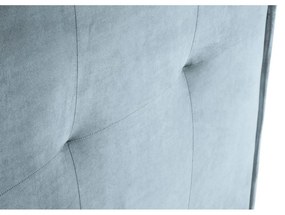 Tăblie de pat albastru-deschis 160x120 cm Monica – Milo Casa