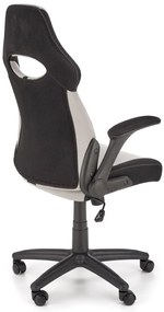 Scaun de birou Bloom gri/negru H120 cm