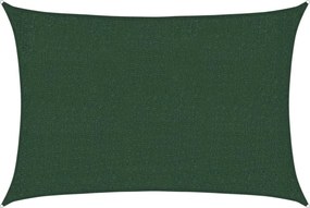 vidaXL Parasolar, verde închis, 2x3 m, HDPE, 160 g/m²