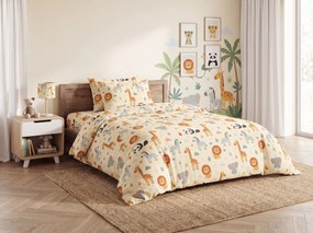 Cearsaf din bumbac ANIMORA colorat 140x240 cm