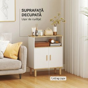 HOMCOM dulap multifuncțional joasă înălțime | Aosom Romania