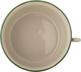 Bol mic verde pentru supă din gresie 460 ml Hezha – Bloomingville