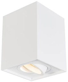 Spot de perete alb reglabil - Quadro 1 Up
