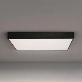 Plafonieră LED LED/215W/230V 3000/4000/6500K 80x80 cm neagră