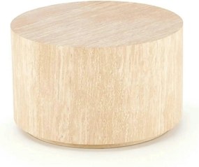 Masuta TRAVERTINO, efect de piatra travertin, 60x36 cm