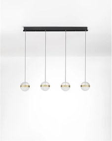 Lustra cu 4 Pendule LED stil modern ALAZ