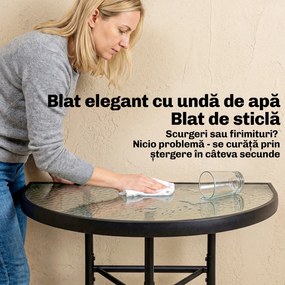 Outsunny bistro economisire spațiu pliabil | Aosom Romania