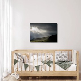 Tablou cu furtuna în apropiere (70x50 cm)