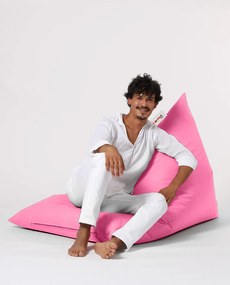 Fotoliu puf pentru grădină Pyramid Big Bed Pouf - Pink