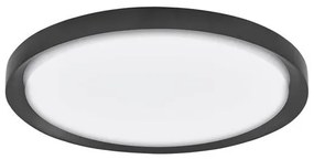 Plafoniera LED moderna design slim 56cm TROY negru NVL-9053594
