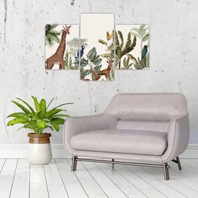 Tablou - Locuitorii africii (90x60 cm)