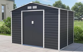 Casa de scule din metal Lahti 2,8 x 1,9 m Magazin Boss antracit